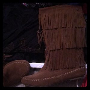 Fringe Boots
